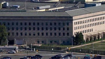a general view of the pentagon in washington d