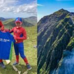 a welsh man climbed snowdon 141 times in one year dressed as spider man he raised 6188 for children with life threatening illnesses