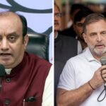 bjp rajya sabha member shubhanshu trivedi and lok sabha leader of opposition rahul gandhi