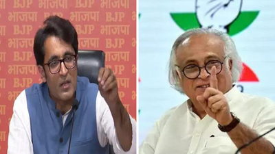 bjp spokesperson pradeep bhandari and congress leader jairam ramesh