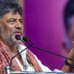 dk shivakumar at sri mahalakshmi temple in udupi