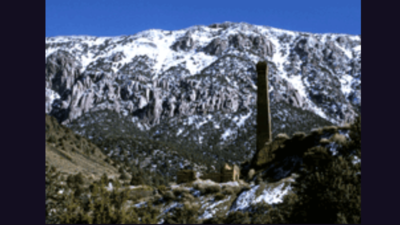 in 1905 a copper discovery created greenwater california a town of 2000 people by 1909 the mining boom had collapsed without producing a profit