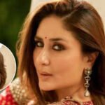 kareena kapoor khan sets the internet buzzing in a red bandhani suit and statement earrings poses to diljit dosanjhs what ve