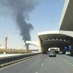 king khalid international airport during an attack on september 19