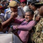 protest in delhi