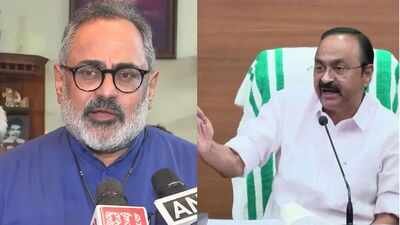 rajeev chandrashekhar vd satheesan