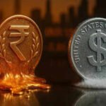 rupee gains 20 paise against us dollar
