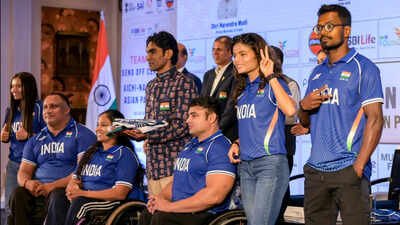 send off ceremony for asian para games