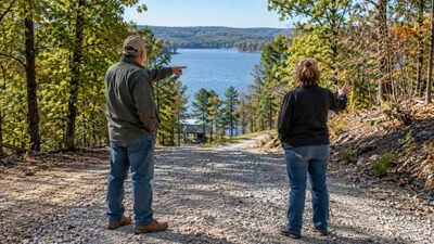 the allens sought legal access across their neighbours property to reach their land ai image