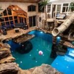 the private water park