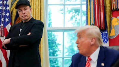 us president donald trump and elon musk